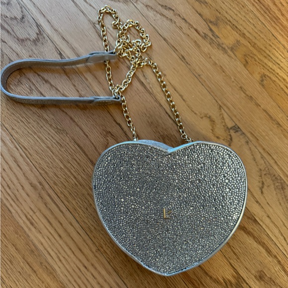 Larroude Handbags - Larroude Heartbreaker Crystal Bag